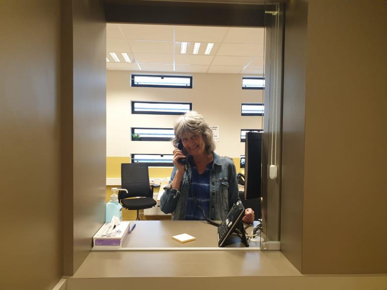 Doktersassistent Janneke bij een GZA locatie